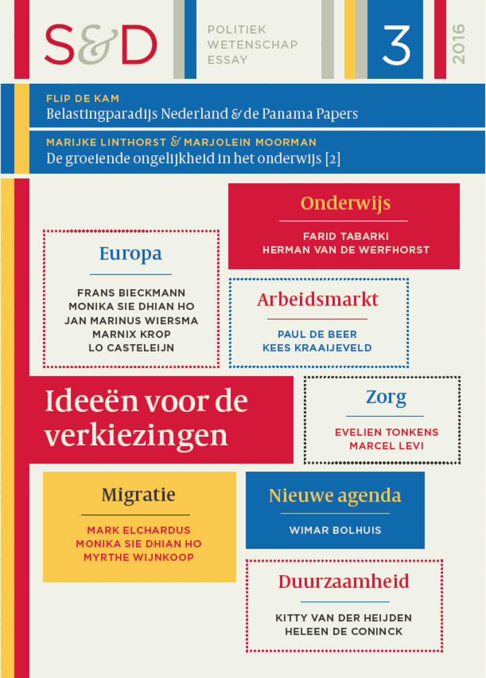 S&D 2016/3 Ideeën voor de verkiezingen