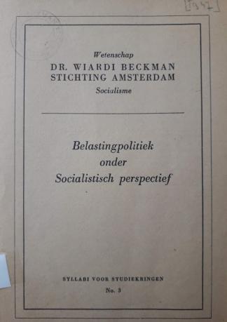 Belastingpolitiek onder Socialistisch perspectief.jpg